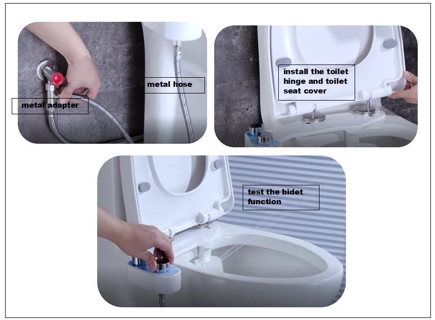 Toilet Seat Bidet Attachment